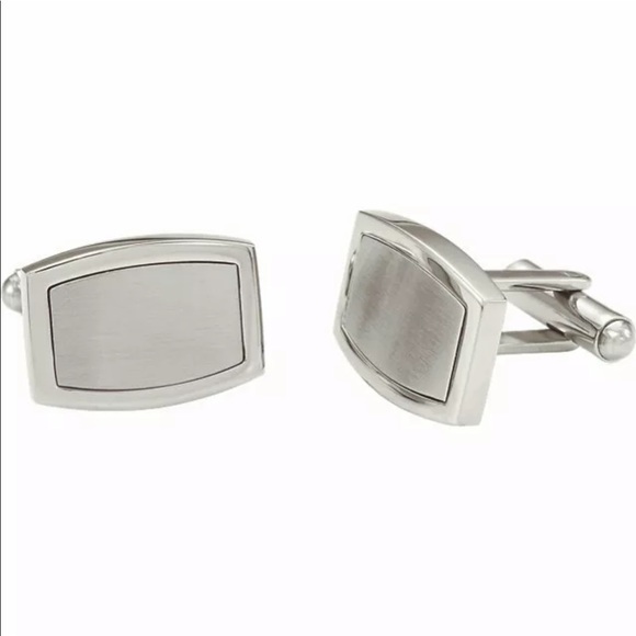 ENGRAVABLE Stainless Steel Cuff Links